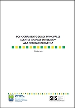 Posicionamiento de los principales agentes sociales en relaci&oacute;n a la pobreza energ&eacute;tica = Pobrezia energetikoaren arloko eragile sozial nagusien iritzia