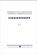 Estimaci&oacute;n del gasto en servicios sociales en Gipuzkoa en el horizonte del a&ntilde;o 2020